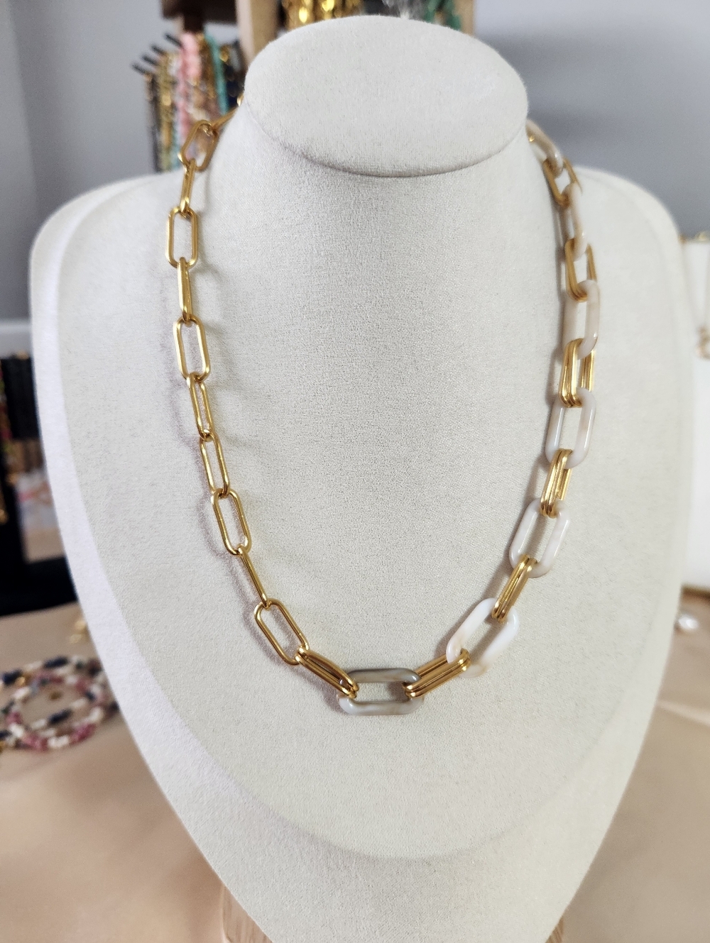 Gild Chunky Enamel Chain